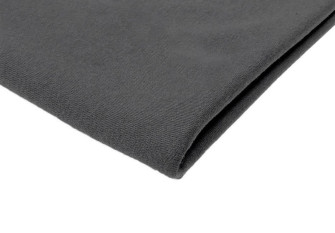 Three-thread terry knitted fabric Grey BROOKED