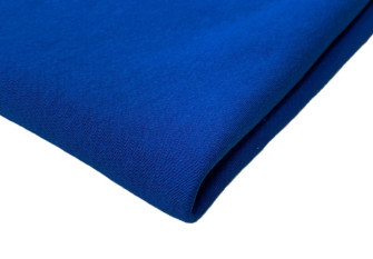 Three-thread terry knitted fabric Cornflower blue
