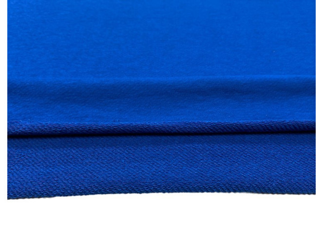 Three-thread terry knitted fabric Cornflower blue pigiau