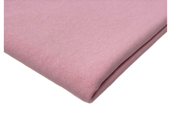 Three-thread terry knitted fabric Pink