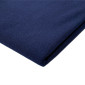 Three-thread terry knitted fabric Dark blue