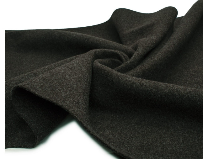 Paltinis audinys Tamsiai pilkas melanžas pigiau