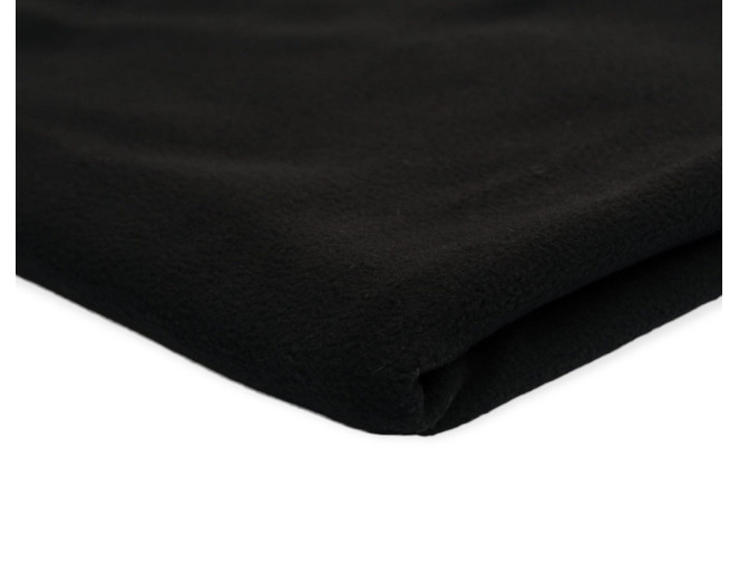 Thin fleece Black