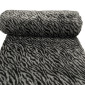 Faux fur Dark grey Zebra pristatymas per 1-4 d.d.