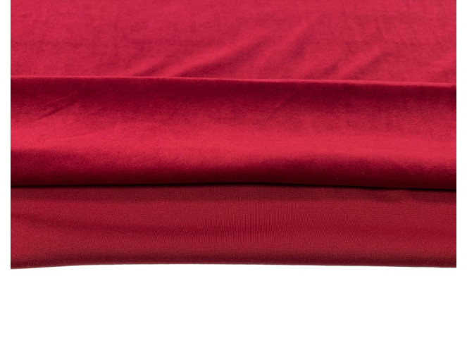 Medvilninis veliūras Bordo 220gr/kv.m. pigiau