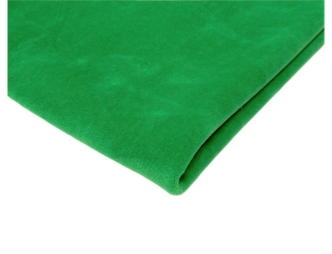 Medvilninis veliūras Žalia 220gr/kv.m.