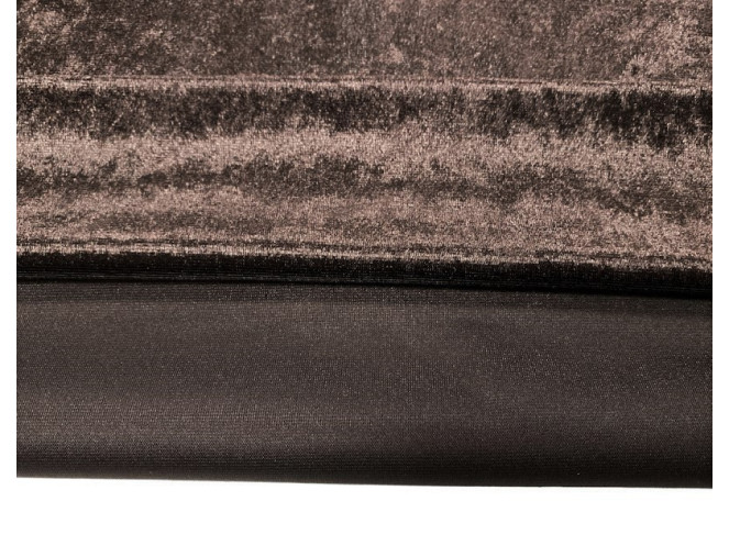 Glamžytas aksomas Rudas plonesnis pigiau