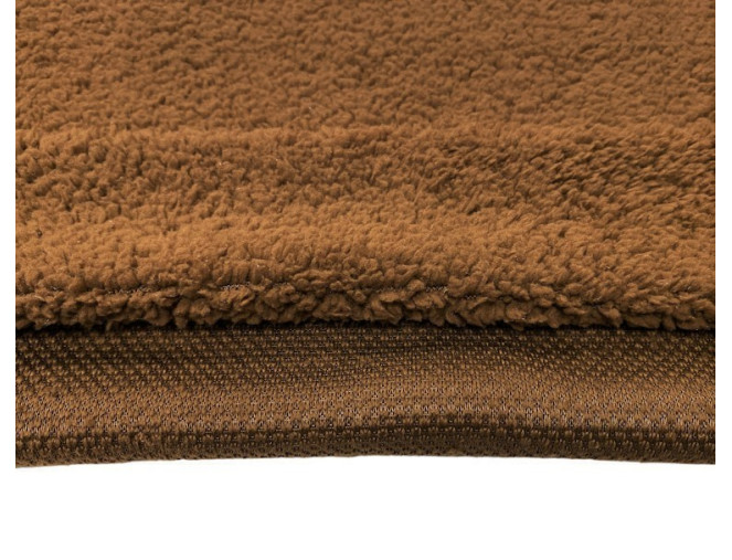 Trikotažas teddy Šviesiai rudas 210gr/kv.m. pigiau