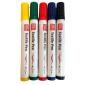 Markers (markers) for textiles 2 - 4mm | 5pcs. internetu