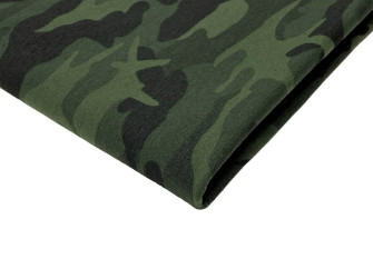 Knitted and crocheted fabric Camouflage 240gr/kv.m.