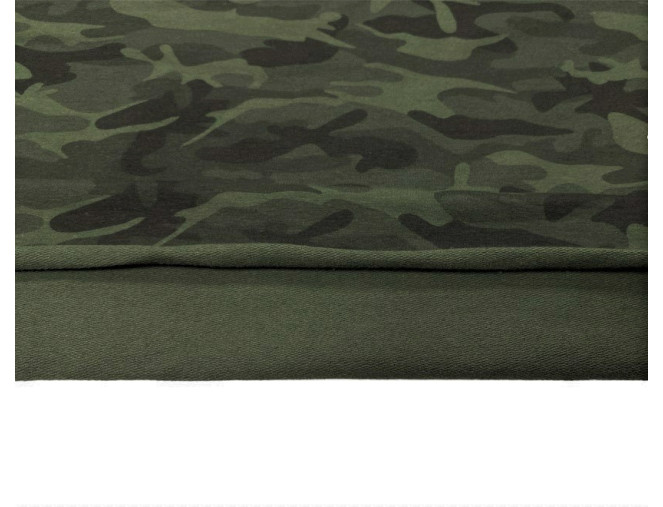 Knitted and crocheted fabric Camouflage 240gr/kv.m. pigiau