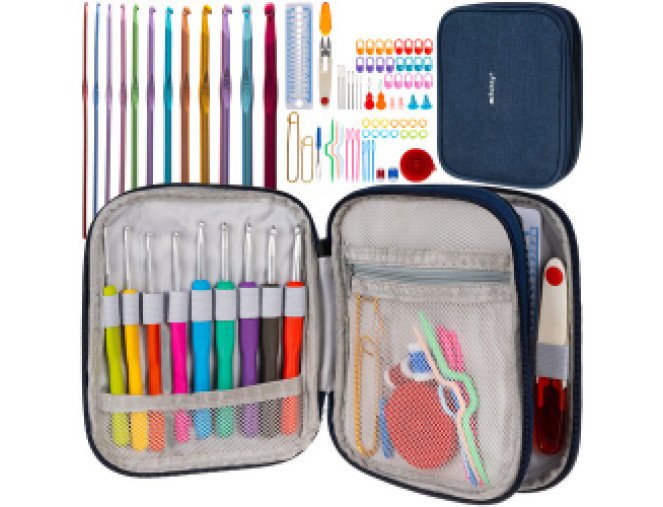 Crochet - knitting accessories set | 85 accessories
