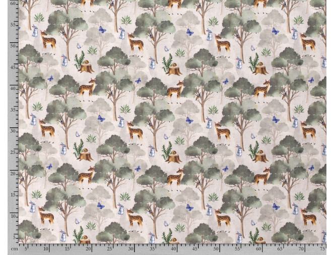 Knitted and crocheted Forest internetu