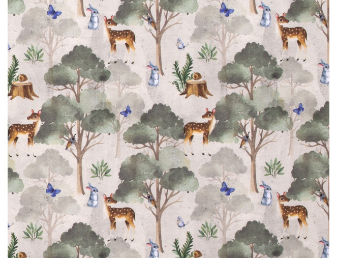 Knitted and crocheted Forest