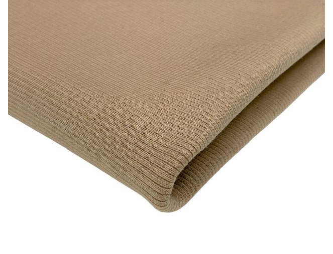 RIB trikotažas Šviesi ruda