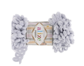 Alize puffy 100gr | 9m Spalva - pilka Alize puffy 100gr | 9m Spalva - pilka