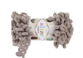 Alize puffy 100gr | 9m Spalva - 268 Pilka