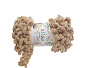 Alize puffy 100gr | 9m Spalva - 262 Kakavinė Alize puffy 100gr | 9m Spalva - 262 Kakavinė