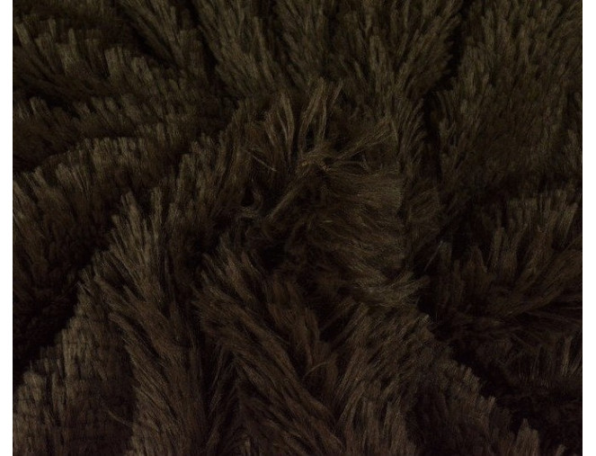 Faux fur - plush Brown