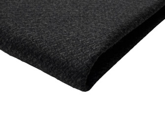 Wool fabric Black patterns