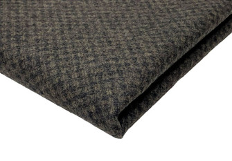 Wool fabric Brown squares Wool fabric Brown squares