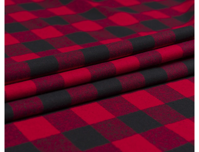 Plaid flannel Red