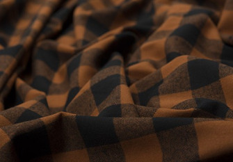 Checkered flannel Caramel