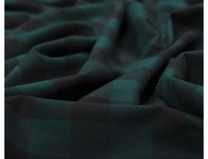 Languota flanelė Tamsiai žalia pigiau