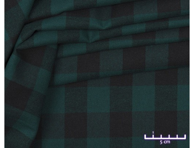 Languota flanelė Tamsiai žalia