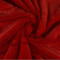 Faux fur - plush Red