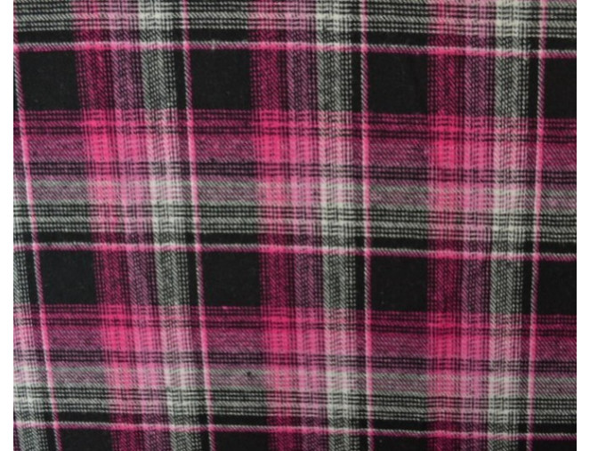 Languota flanelė Rožinė juoda pigiau