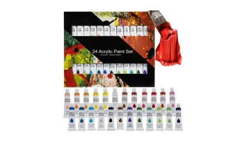 Acrylic paints 24 colours 12ml each
