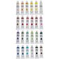 Acrylic paints 24 colours 12ml each internetu