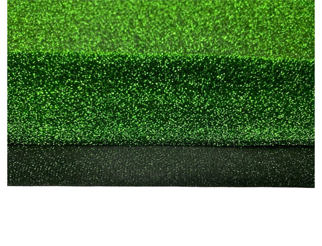 Blizgus trikotažas (jersey) Žalias pigiau