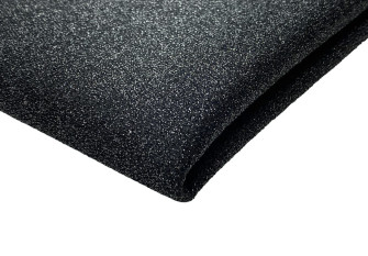 Glossy jersey Black