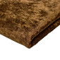 Pleated velvet Light brown thinner