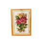 Siuvinėjimo paveikslas su siūlais 40x50cm Rožė
