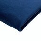 Baldinis veliūras Tamsiai mėlynas