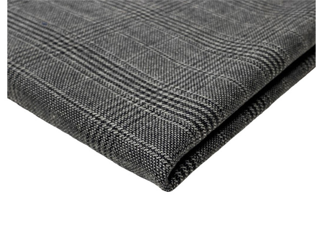 Languotas vilnonis audinys Pilkas