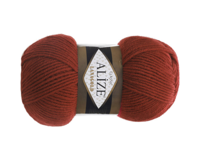 Alize Lanagold 36 Tamsi oranžinė