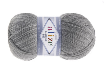 Alize lanagold 800 - 21 Pilka