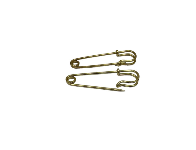 Decorative pin 65mm Gold