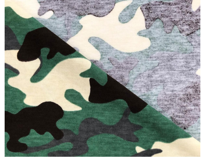 Cotton jersey Camouflage
