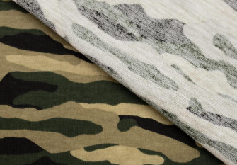 Cotton jersey Camouflage