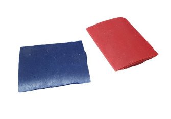 Siuvėjų kreida - muilas Tamsi mėlyna | Raudona