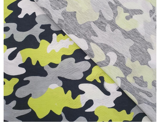 Cotton jersey Camouflage