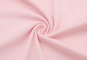 Thinner RIB knitted fabric Light pink