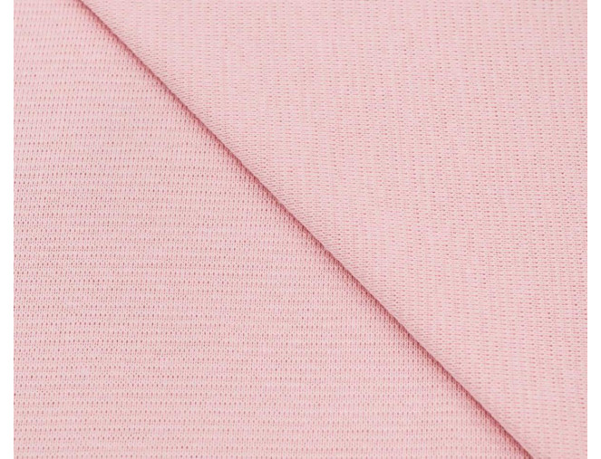 Plonesnis RIB trikotažas Šviesiai rožinis pigiau