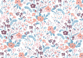 Cotton jersey Flowers