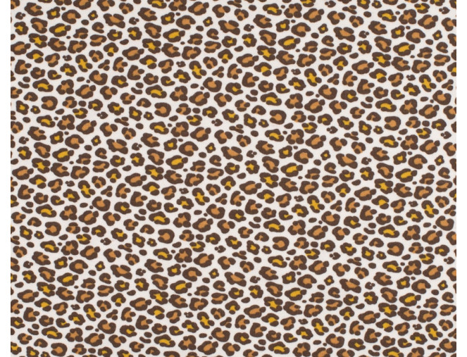 Medvilninis trikotažas (Jersey) Leopardo raštai